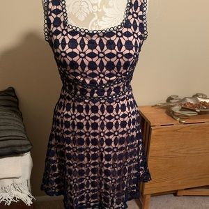 Mystic LA lace dress with cutouts size large